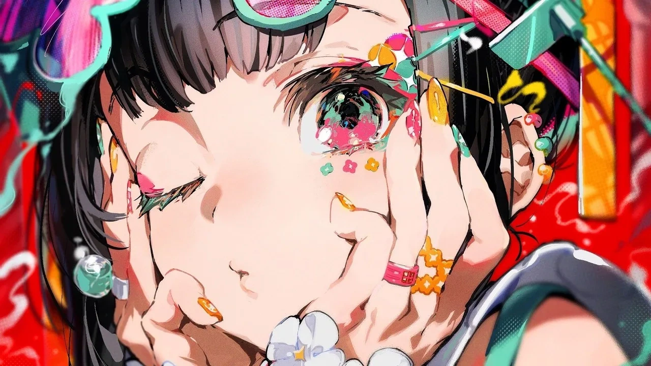 同人动漫传媒动画师正在绘制最新动漫作品的角色原画